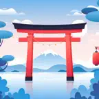 Nihongo Heroes iOS Icon
