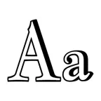 Font, Keyboard Skin for iPhone iOS Icon