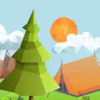 Camping master : tents & trees iOS Icon
