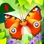 NETFLIX Flutter Butterflies iOS Icon