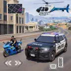 City Police Crime Car Chase 3D iOS Icon