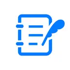 Word Count Notes, Word Counter iOS Icon