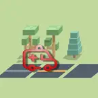Save Ambulance-Slide Puzzle iOS Icon