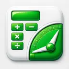Arc Calculator - Round Corner iOS Icon