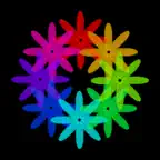 Color and Flower〜同じ色と形を繋げる脳トレ〜 iOS Icon