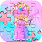 Jigsaw puzzles for girls iOS Icon