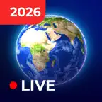 Globe Earth 3D - Live Map icon