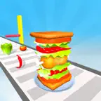 Sandwich Stack Rush 3D iOS Icon