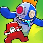 Rainbow Alphabet Survivor 3D iOS Icon
