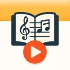 Notate + Play = music notebook Icon