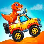 Dinosaur truck, car games: dig iOS Icon