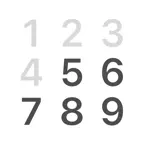 百桁早打 - 数字入力ゲーム iOS Icon