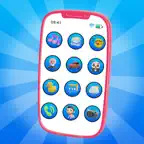 音乐玩具手机-益智小游戏趣味变声器早教仿真电话 iOS Icon