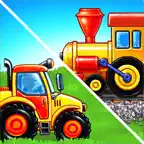 Car games Truck for a Building iOS Icon