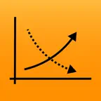 Exponential Growth Calculator iOS Icon