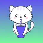 Drink Water Cat iOS Icon