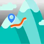 Share Trails - live tracking iOS Icon