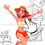 Coloring Puzzle Jigsaw iOS Icon