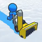 Snow shovelers - simulation iOS Icon