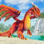 Virtual Dragon Family Sim 3D Icon