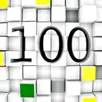 100 Squares Icon