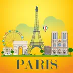 Paris Travel Guide . Icon