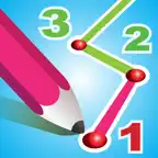 DotToDot numbers & letters iOS Icon