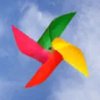 a blowable pocket windmill iOS Icon