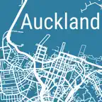 Auckland Travel Guide . iOS Icon