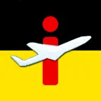 Flughafen DE Airport  iPlane Fluginformationen iOS Icon