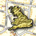 UK Map iOS Icon