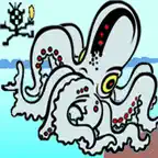 Octopus - the cave iOS Icon