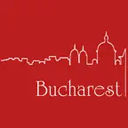 Bucharest Travel Guide. iOS Icon