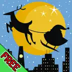 Santa in the City 3D Christmas Game + Countdown FREE iOS Icon