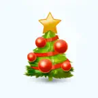 Christmas greetings cards iOS Icon