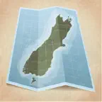 MapApp NZ South Island iOS Icon
