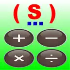 Super Calculator with Ribbon Printer Style Record Icon