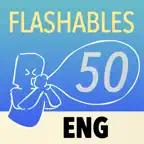Flashables 50 English Audio iOS Icon
