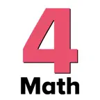 4th Grade Math Testing Prep iOS Icon