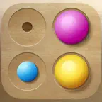 Mosaic: peg puzzle for kids iOS Icon