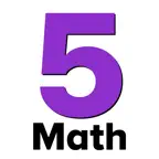 5th Grade Math Testing Prep iOS Icon