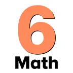 6th Grade Math Testing Prep iOS Icon