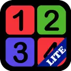 Colors And Numbers Matching Game Lite iOS Icon