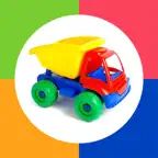 Toddler Games - Learn First Words with Photo Touch iOS Icon
