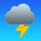 Thunder Storm - Distance from Lightning iOS Icon