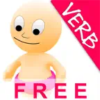 Baby Hear & Read Verbs Lite - See, Listen and Spell with 3D Animals for Free - Best Game and Top Fun for Kids iOS Icon