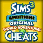 Cheats for Sims 3 Ambitions, Original & World Adventures (Combo Pack) iOS Icon
