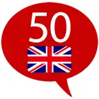 Learn English – 50 languages iOS Icon