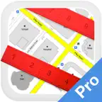 Planimeter Pro for map measure iOS Icon