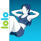 Easy Ab Workouts - Flatten and Tone Your Stomach and Back Fat iOS Icon